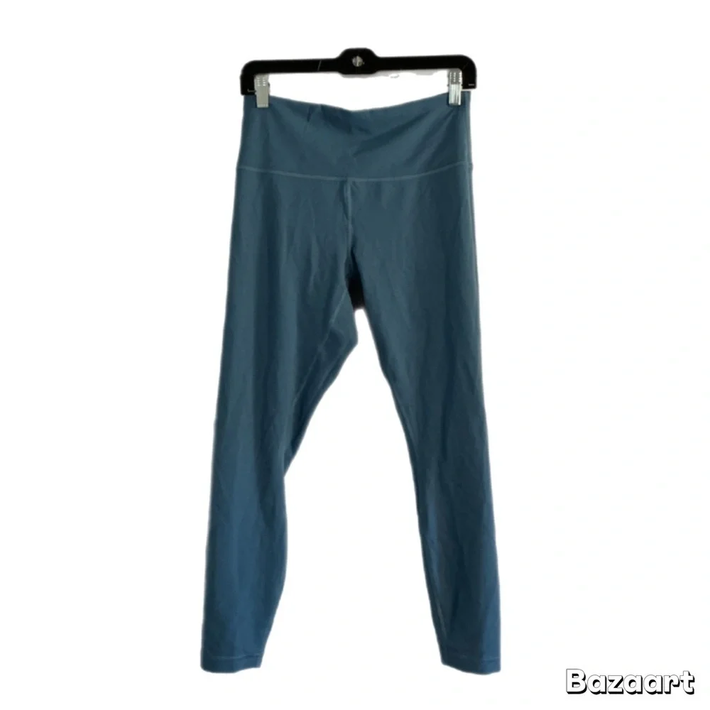 Lululemon Align High-Rise Crop‎ 26” utility blue size 12